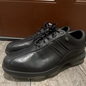 Walter Hagen Gold Shoes Black .Size Men 9 USA